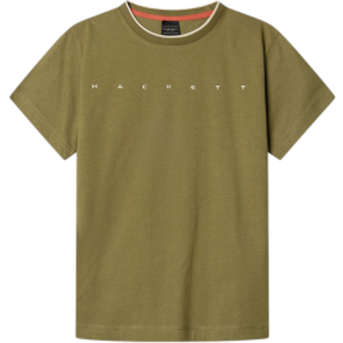 Pour garçon. HK5000063 T-shirt Hs Essential (3Años= 97cm), Casuel, Coton, Manche courte, mode enfantine - Hackett London - Modalova