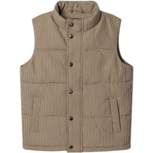 Pour garçon. HK4000028 Gilet Houndstooth Puff (3Años= 97cm), Casuel, Polyester, mode enfantine - Hackett London - Modalova