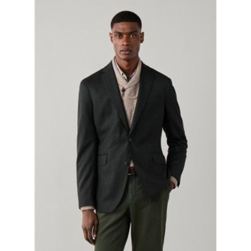 HM4400223 Veste chemise Performance Flannel (42/32), Casuel, Laine, Classique - Hackett London - Modalova