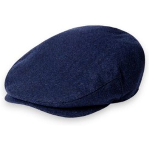 HM0400135 Casquette Hrbone Flat marine (L), Casuel, Classique, Polyester - Hackett London - Modalova