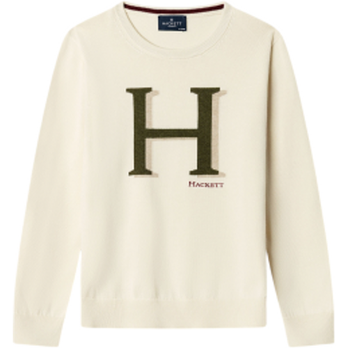 Pour garçon. HK7000020 Pull Crew cassé (3Años= 97cm), Casuel, Coton, mode enfantine - Hackett London - Modalova