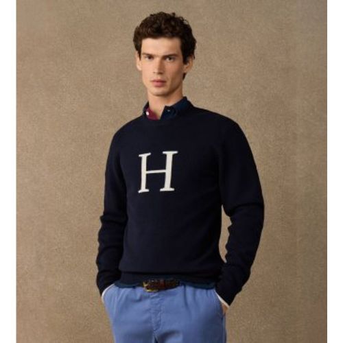 HM7000266 Pull Icon Kt Crew (S), Casuel, Laine, Classique - Hackett London - Modalova