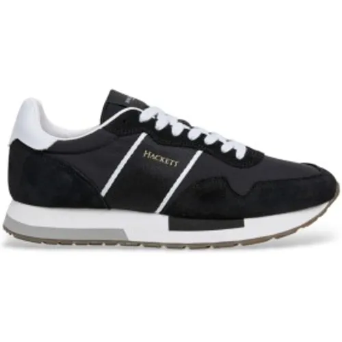 HMS200088 Trainers Keston Symbol (41), , Plat, Lacets, Casuel - Hackett London - Modalova