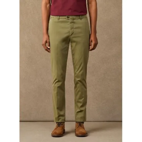 HM2100154 Pantalon chino Heritage Ken olive (30/32), Casuel, Coton, Classique - Hackett London - Modalova