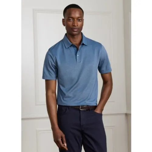 HM5600180 Polo Silk Pique (M), Casuel, Coton, Classique, Manche courte - Hackett London - Modalova