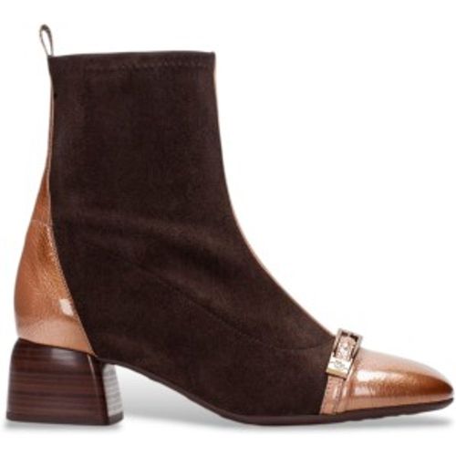 BHI265016 Bottines en cuir Varsovie marron (36), , 1 à 3 cm, Fermeture éclair, Casuel - Hispanitas - Modalova