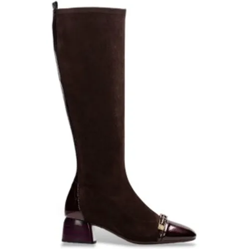 BHI265231 Bottes en cuir Varsovie (37), 3 à 5 cm, Fermeture éclair, Casuel - Hispanitas - Modalova