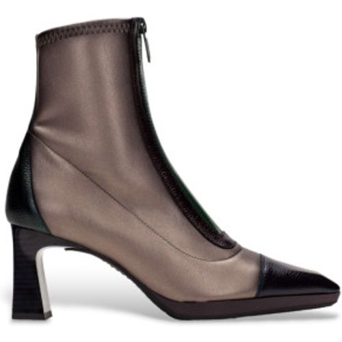 CHI243714 Bottines en cuir stretch (39), 5 à 8 cm, Fermeture éclair, Casuel - Hispanitas - Modalova
