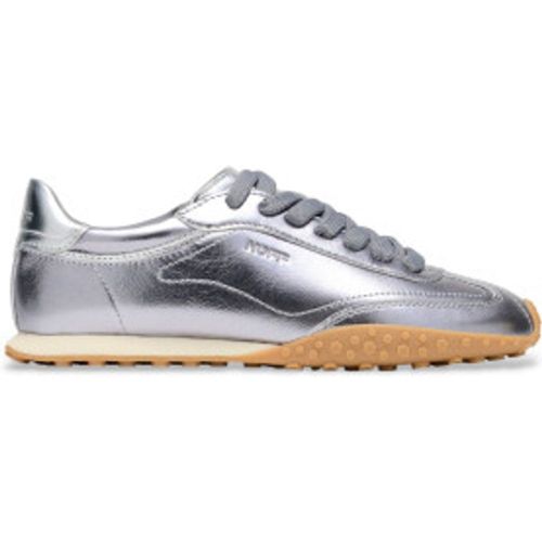 Bridge Metallics Metallics - Baskets en cuir (42), Argenté, Plat, Lacets, Casuel - HOFF - Modalova