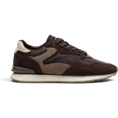 City - Baskets en cuir marron (42), Plat, Lacets, Casuel - HOFF - Modalova
