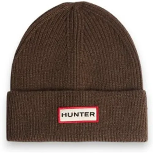 Unisex. XRU0047251 Ensemble bonnet et écharpe marron (OSFA), Casuel, Laine - Hunter - Modalova