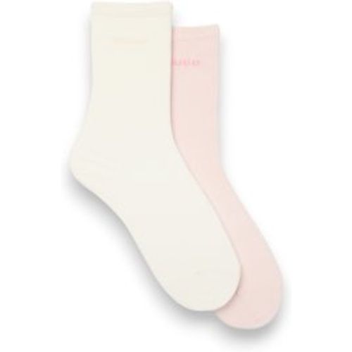 Set 2 Paires de Chaussettes Uni Logo , (39-42), Homewear, Coton - HUGO - Modalova