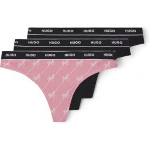 Lot de trois strings , (L), Homewear, Coton - HUGO - Modalova