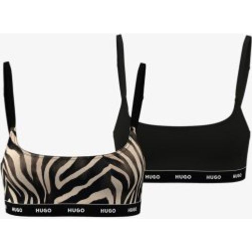 Lot de deux bralettes design (XS), Homewear, Coton - HUGO - Modalova