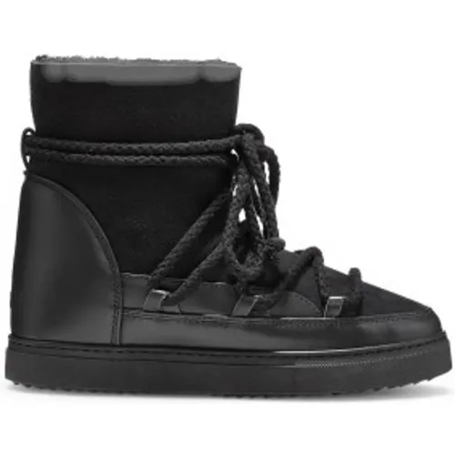 Bottes en Cuir Classic Wedge (36), 3 à 5 cm, Aucun, Casuel, Classique - Inuikii - Modalova