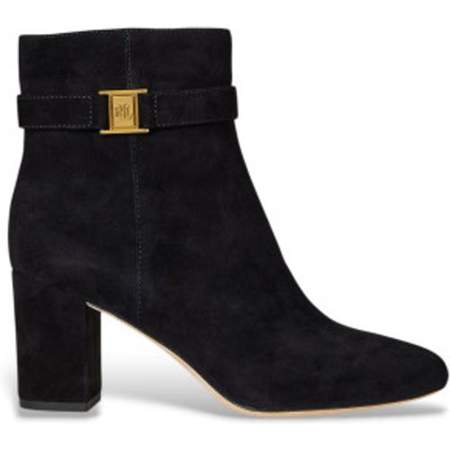 Kelie bottines en cuir (37), 1 à 3 cm, Fermeture éclair, Casuel - Lauren Ralph Lauren - Modalova
