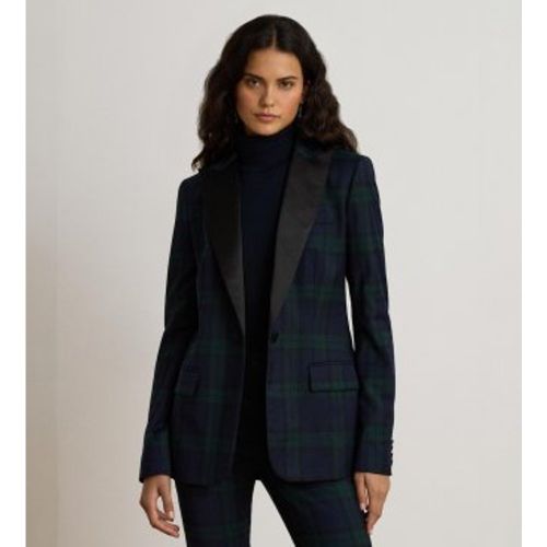 B27633001 Blazer en sergé Watch avec satin multicolore (32), Casuel, Polyester - Lauren Ralph Lauren - Modalova