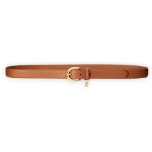 Ceinture en cuir gravé avec perle (S), Casuel - Lauren Ralph Lauren - Modalova