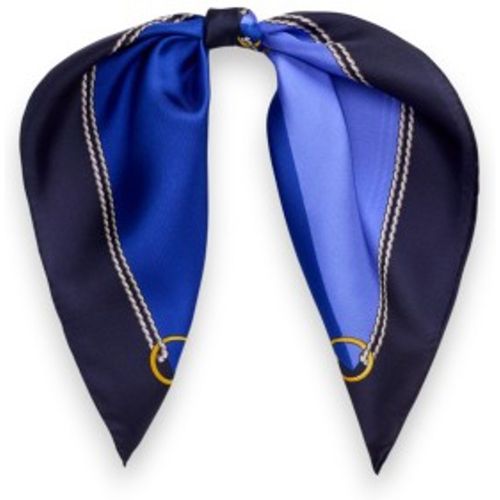 P09785003 Foulard carré en soie à rayures (OSFA), Classique - Lauren Ralph Lauren - Modalova