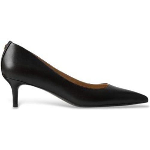 P09030001 Chaussures à talon Adrienne en cuir (37.5), 3 à 5 cm, Aucun, Classique - Lauren Ralph Lauren - Modalova