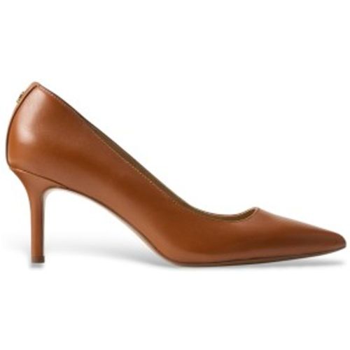 P09031002 Chaussures en cuir Lanette marron (40), , 3 à 5 cm, Aucun, Casuel - Lauren Ralph Lauren - Modalova