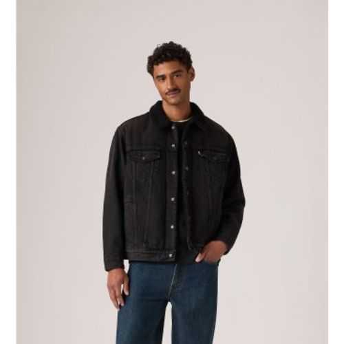 Levi's. A5784-0055 Veste Relaxed Fit Sherpa Trucker (L), Casuel, Coton - Levis - Modalova