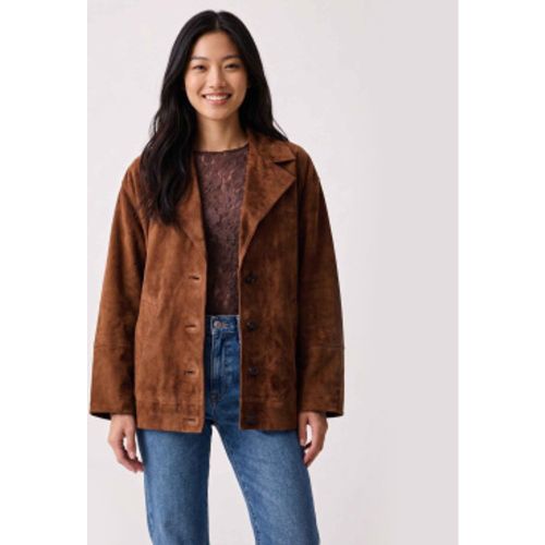 Veste en cuir Mllcappa marron (36), Casuel - Marella - Modalova