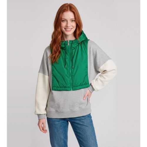Col à capuche réversible Mcoeuforia (UNICA), Casuel, Nylon - MAX&CO - Modalova