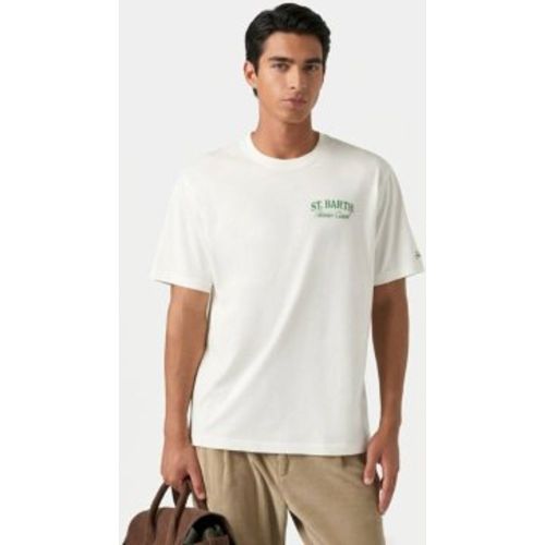 ARN0001 Maillot avec imprimé Tennis (S), Casuel, Coton, Manche courte - MC2 Saint Barth - Modalova