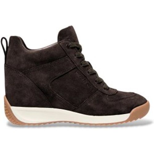 F6NKFS1S Chaussure Nikko S2 en daim avec semelle compensée (36), Cuir, Plat, Lacets, Casuel - Michael Kors - Modalova