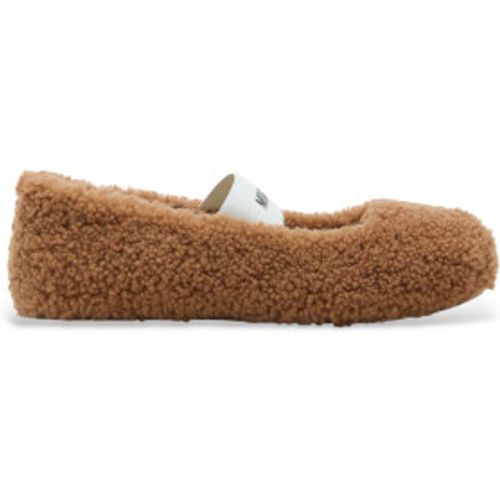 D2400010 Ballerines en cuir de shearling (40), Plat, Aucun, Casuel - moon boot - Modalova