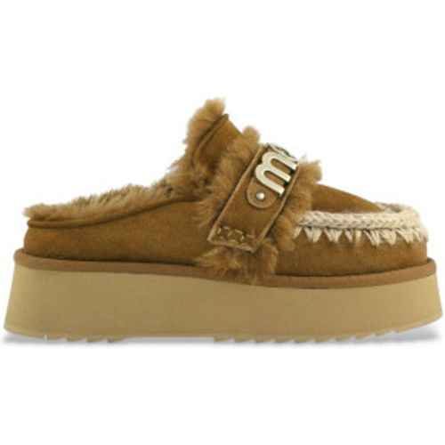 MU.FW681006A Sabots en cuir avec logo sur la lanière (36), 3 à 5 cm, Aucun, Casuel - Mou - Modalova