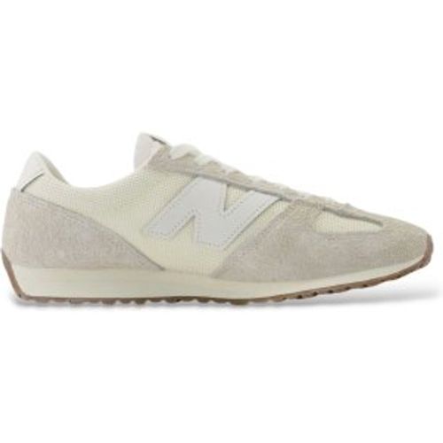 Unisex. U471V1 Baskets en cuir 471 blanches (38), Beige, Plat, Lacets, Casuel - New Balance - Modalova