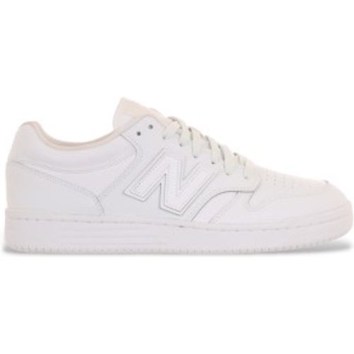 BB480LV1 Baskets en cuir 480 (37), Plat, Lacets, Casuel - New Balance - Modalova