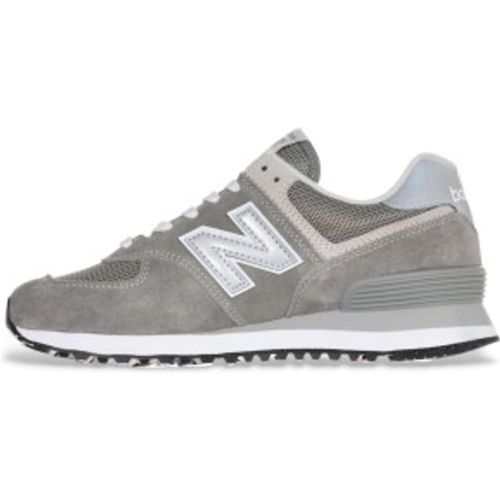 WL574V3 Baskets en cuir 574 (36), Plat, Lacets, Casuel, Sport, Gris, Running - New Balance - Modalova