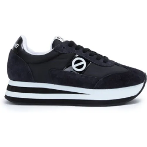 KNIMN60 Trainers Flex Jogger (36), Cuir, 3 à 5 cm, Lacets, Casuel - NO NAME - Modalova