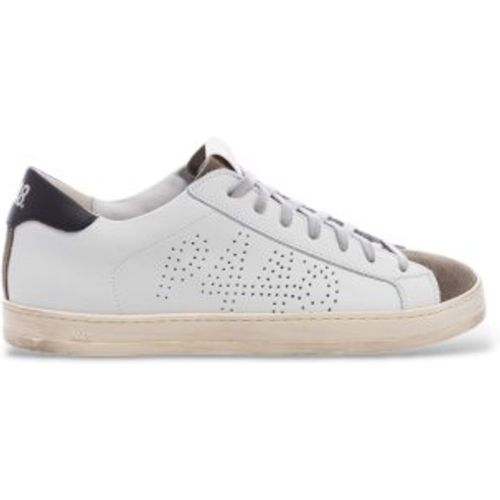 COJOHN Baskets Cojohn (41), Cuir, Plat, Lacets, Casuel - P448 - Modalova