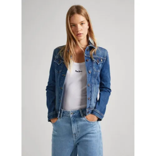 PL402011HT7 Veste Thrift (XXS), Casuel, Coton, Denim, Manche longue, Durable - Pepe Jeans - Modalova