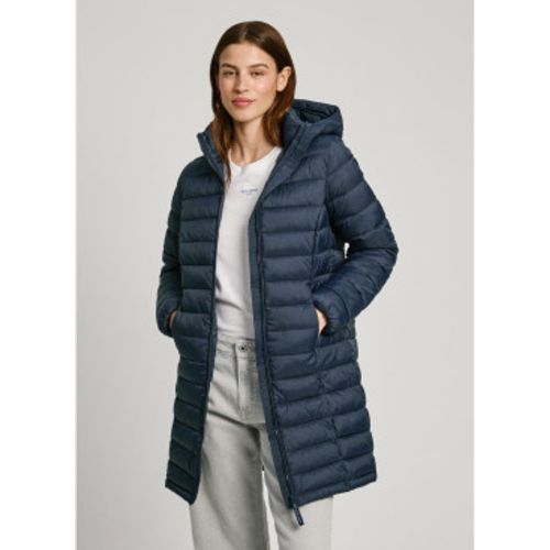 PL402442 Ammy Jacket Long (XS), Casuel, Polyamide, Marine - Pepe Jeans - Modalova