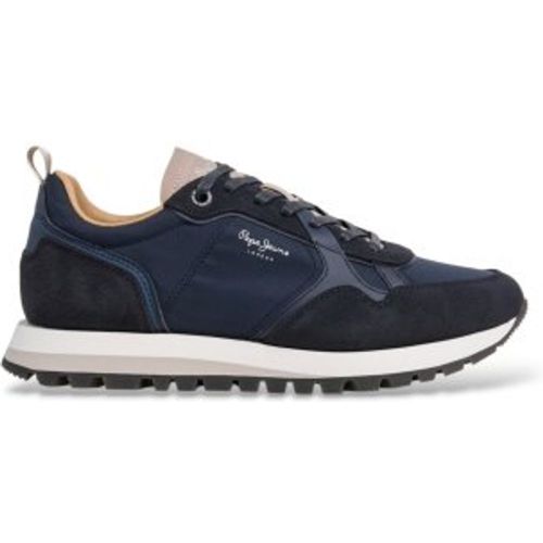 PMS400045 Chaussures Ari Night (40), Tissu, Plat, Lacets, Casuel - Pepe Jeans - Modalova