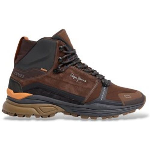PMS600041 Bottines en cuir Darren Force marron (40), Plat, Lacets, Casuel, De plein air - Pepe Jeans - Modalova