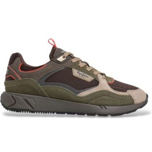 PMS600036 Baskets en cuir Marlon (40), Plat, Lacets, Casuel, Sport - Pepe Jeans - Modalova