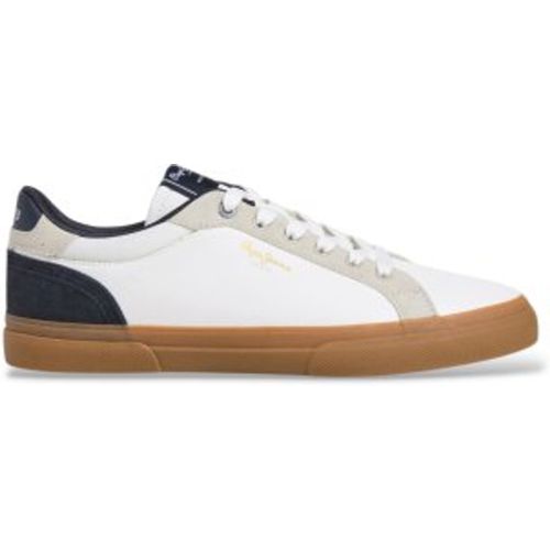 PMS300027 Baskets Kenton City cassé (40), Plat, Lacets, Casuel - Pepe Jeans - Modalova
