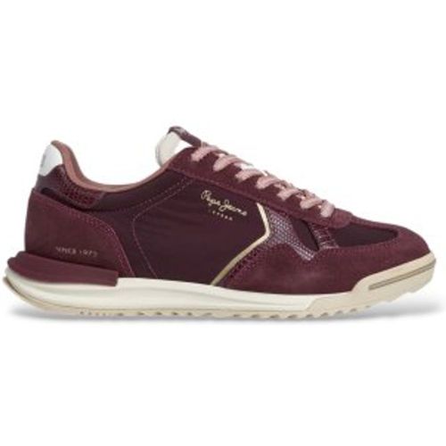PLS600090 Baskets Marvin Muse (40), Plat, Lacets, Casuel, Mesh - Pepe Jeans - Modalova