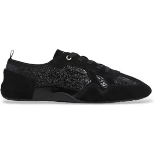 PLS600078 Baskets Noa Glitter (36), Plat, Cuir, Aucun, Casuel - Pepe Jeans - Modalova