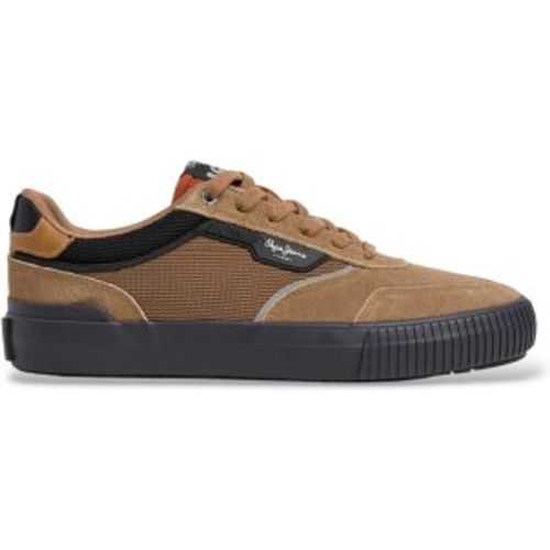 PMS300033 Baskets Nolan Essence (40), Plat, Cuir, Lacets, Casuel - Pepe Jeans - Modalova