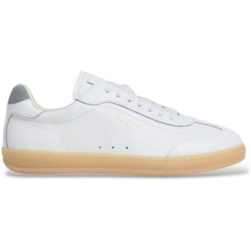 PLS000041 Baskets en cuir Ball Plain cassé (38), Plat, Aucun, Casuel - Pepe Jeans - Modalova