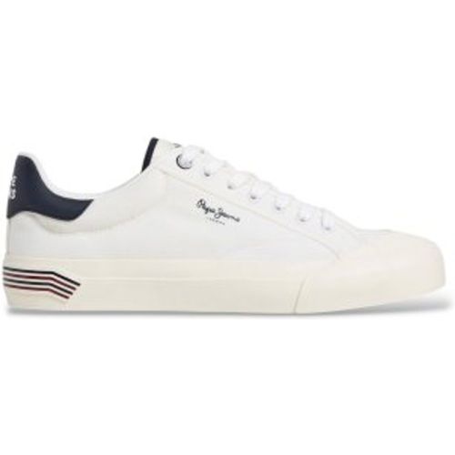 PMS300030 Baskets Taylor Break cassé (40), Tissu, Plat, Lacets, Casuel - Pepe Jeans - Modalova