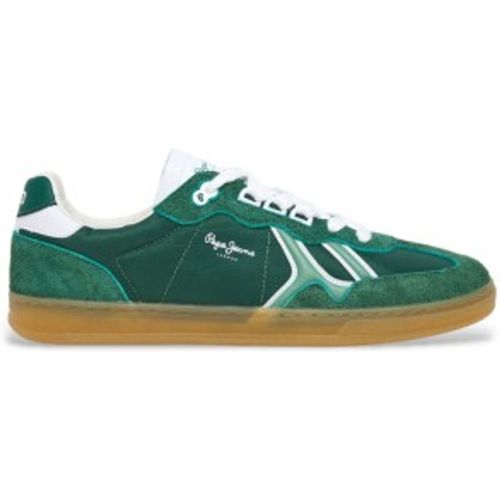 PMS00040 All Fun - Baskets en cuir (40), Plat, Lacets, Casuel - Pepe Jeans - Modalova