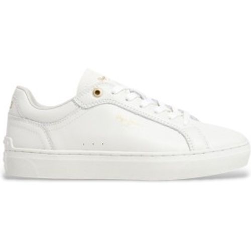 PLS00041 Camden Edition - Baskets en cuir (37), Plat, Lacets, Casuel, Durable - Pepe Jeans - Modalova